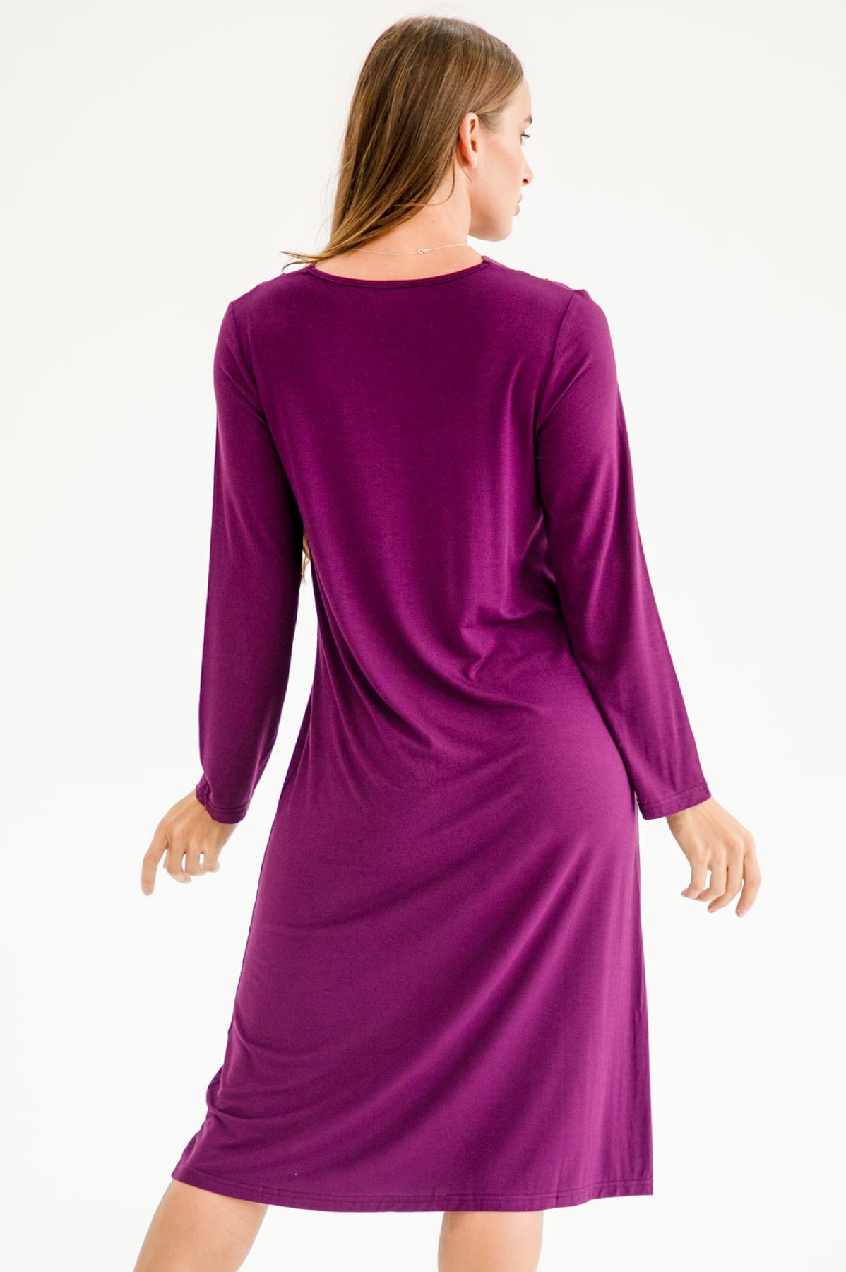 purple night dress for women Buy Purple Floral Night Dress for Women from 9shines Label Cotton Blend / M/40
