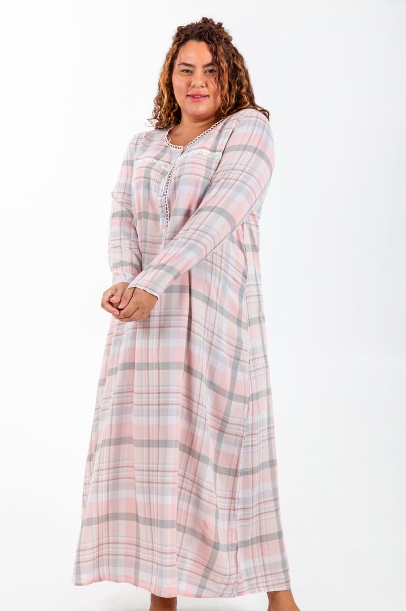 night dress for ladies plus size Exquisite Form Short Gown Plus