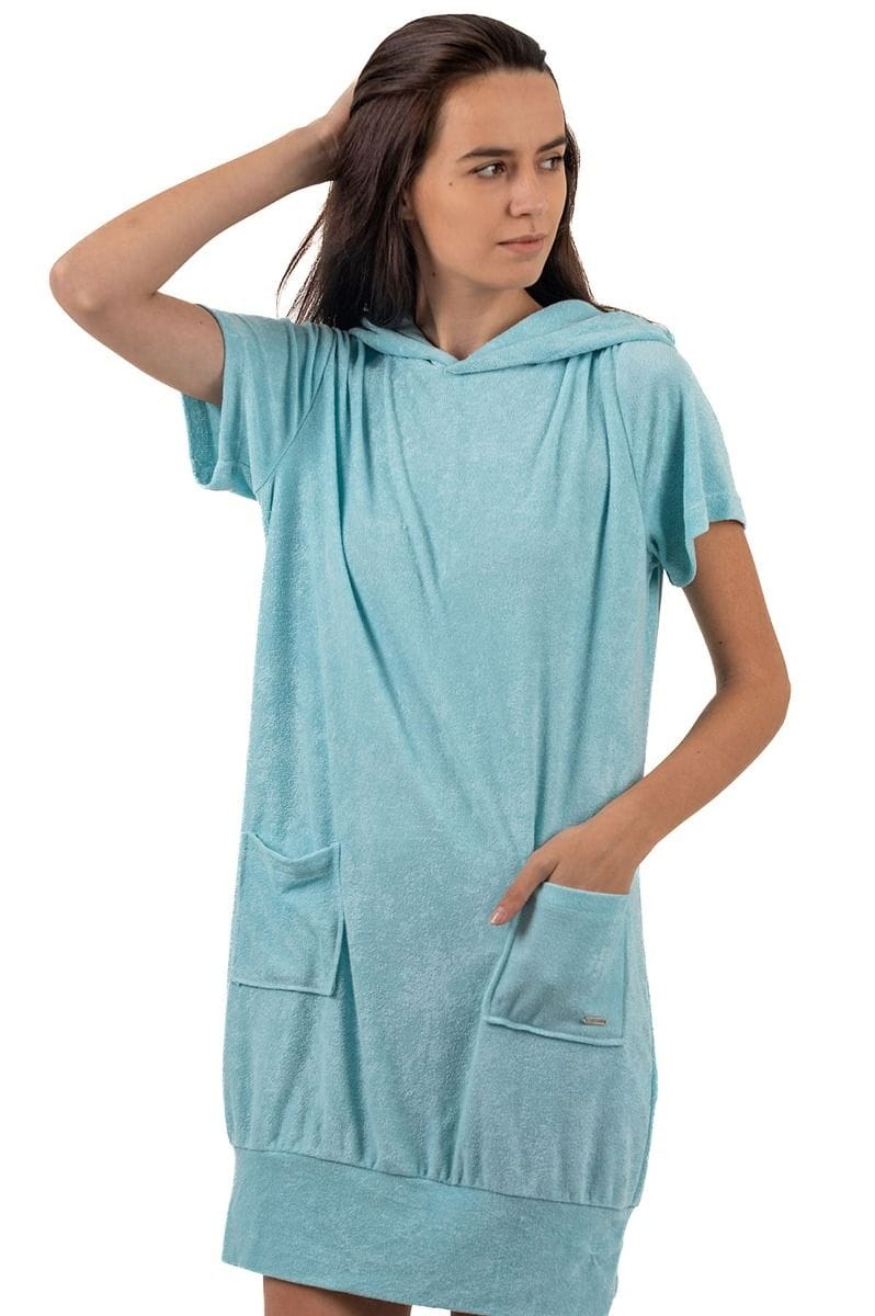 knee length dresses for ladies Full-Length Towel Dress | Quick-Dry Luxury Spa Robe main image 0